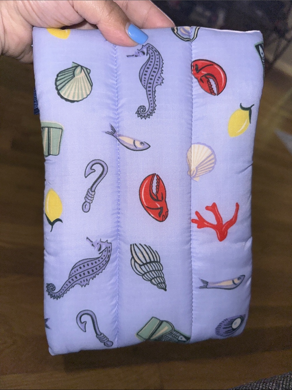 BAGGU Puffy Tablet Case 8” - Sea Charms - Picture 4 of 4